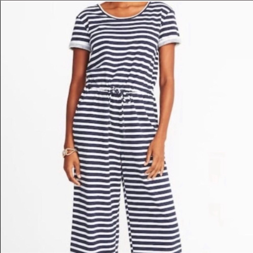 Striped Jumpsuit